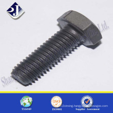 Grade 8.8 16X60 Black Carbon Steel Hex Bolt